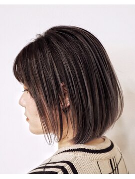 サロン マーニ(salon m ni) 地毛風縮毛矯正ボブ/コントラストバレイヤージュ/