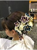 成人式前撮りヘアメイク