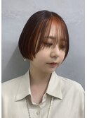 【oasis オグ】フレーミングインナーカラーマッシュショート