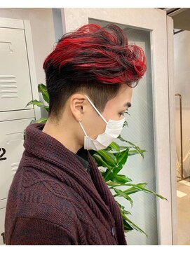 ジーナ(XENA) 【光】Red black mesh