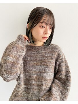 トレス(TRESS) ボブ インナーカラー イヤリングカラー