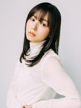 ミット バイ ツリー 吉祥寺(mit by tree) アッシュブラック×ニュアンスストレート