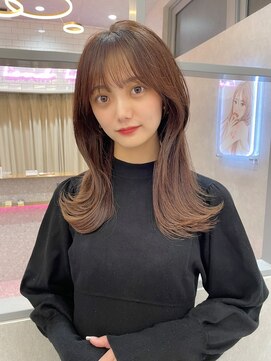 ロンド マーレ 天神大名店(Lond mare) 福岡顔周りくびれレイヤースタイル