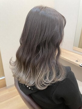 シファ(sifa) 裾カラーグレージュ