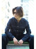 メンズ×ブリーチカラーデザイン