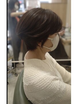 アエラス(Aeolus) オーガニックカラー　ショートグラデーション