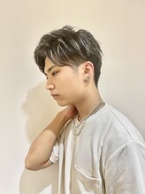 カルゥグラッシー(KALOU glassi)&nbsp;men's ホワイトメッシュ