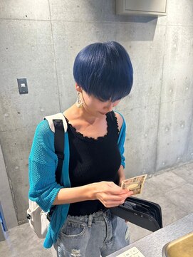 アンサム 下北沢店(UNSOME) 【下北沢】ブルーパープル/ショートカット