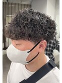 メンズ 波巻きプードルパーマ