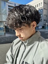 オーガニック アトリエ 大宮(organic+atelier)&nbsp;波巻きパーマ刈り上げマッシュ波打ちパーマツイストスパイラル