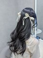 レアナ バイ ニーナ(Leana by NINA)&nbsp;#卒業式#お呼ばれヘア#ヘアアレンジ#リボンヘア#ハーフアップ