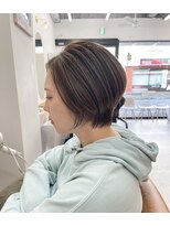 ティエル(TieLu)&nbsp;都内大人気スタイル×くびれショート×ハイライト