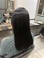 ヘアーメイク ボノ 調布(HAIR MAKE BONO)&nbsp;クセが強くて気になる方には縮毛矯正がおすすめです。