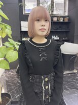 チュダック(ChuDuck)&nbsp;韓国風《ピンクベージュ》ハイトーン/ケアブリーチ/ダブルカラー