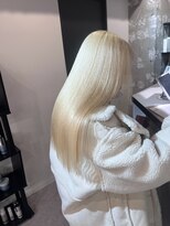 ペレ 栄店(PELE) デザインカラー/レイヤーカット/ウェットヘア/オリーブベージュ