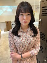 シキ(SIKI)&nbsp;暗髪韓国ヘア