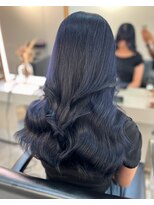 ブレンド 渋谷(BLend)&nbsp;縮毛矯正.レイヤーカット.ブルーブラック.髪質改善. ヘアカラー