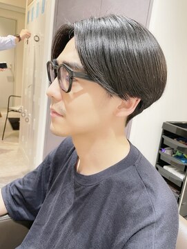 ハレ ヘアサロン(Hale hair salon) 【Hale】ダークアッシュ/ニュアンスパーマNo1396韓国マッシュ