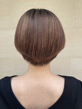 スタイル 成城学園前(STYLE) ピンクベージュ×ショートスタイル