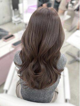 エヌアイ オモテサンドウ(ni omotesando) オリーブグレージュ/透明感カラー