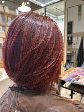 モア ヘアデザイン バイ オリジンズ つくばみどりの店(moA hair design by Origins) スプリングボブ