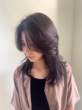 エクファ ヘア シェリル 草津 南草津店(ex-fa hair cherir) イメチェン/ホワイトブロンド/外ハネボブ/ワイドバング/南草津