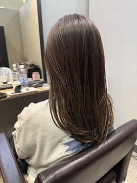 ウェアーズ(WARES) レイヤー×ベージュブラウン ヘーゼルグレージュ