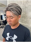 波巻きツイストスパイラルパーマ/フェザーパーマ/眉毛/メンズ