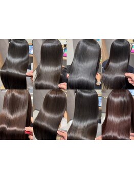 最新の縮毛矯正技術で"ピーン"とならない自然なツヤサラを提供します。【春日井/半個室/マンツーマン】