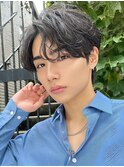 20代30代30代メンズフェザーマッシュ束感アッシュ好感度