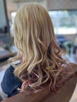 エイチ ヘア デザイン セカンド(h Hair Design 2nd.) ピンクインナー