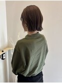 抜け感×柔らか質感ボブ