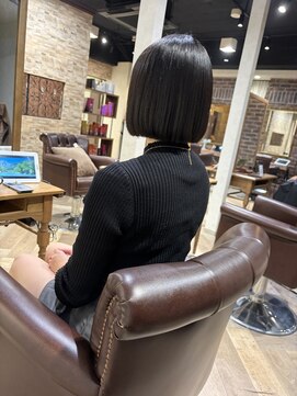 シエル 藤沢店(CIEL) 切りっぱなしボブ