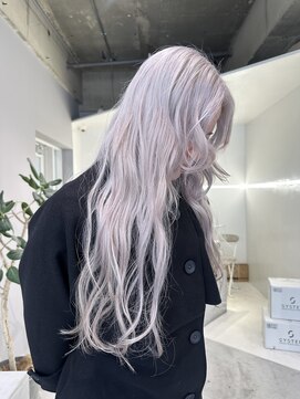 ワンカラー/ブリーチカラー/髪質改善/ハイトーンカラー