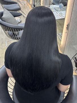 ロンドシエル 横浜(Lond ciel) オリーブグレー髪質改善/黒髪/小顔/くすみベージュ/横浜駅