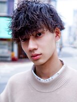men's salon Gaudi 西宮北口店【メンズサロン ガウディ】【4月3日OPEN（予定）】&nbsp;波巻きツイストスパイラルパーマ×メンズツーブロックマッシュ