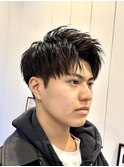 アップバンク/束感/ビジネスショート/スパイキーショート/