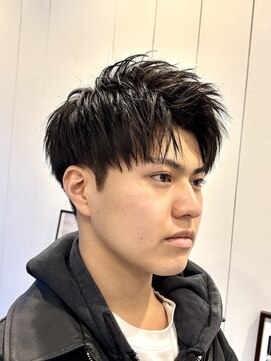 メンズココ 清澄白河店(MENS COCO) アップバンク/束感/ビジネスショート/スパイキーショート/