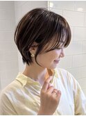 ショートショートボブショートヘア大人ショート耳掛けショート