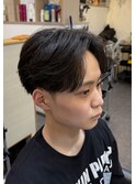  &nbsp;&nbsp;&nbsp;韓国風フェザーショートセンターパート