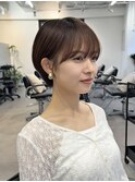 ☆マッシュハンサムショートボブカット20代30代40代50代池袋