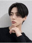 韓国マッシュカルマパーマ韓国風センターパートニュアンスパーマ
