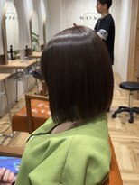 メイクス 町田(MAYKS) 自然に収まるボブ