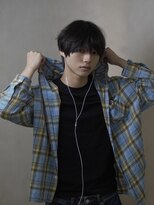 スウェル(SWELL)&nbsp;ラウンドマッシュ / メンズマッシュ / 黒髪 / 韓国ヘア