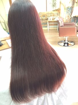 ヘアアトリエ チトニワ(hair atelier titoniwa) 艶カラー