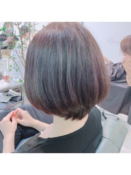 ミューズジャルダン(MUSE jardin) クセ対策グラデーションカット×ショートボブ