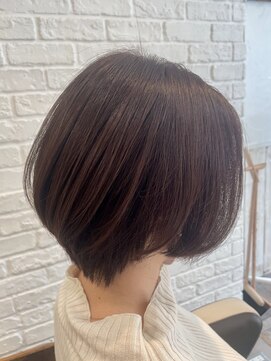 ネオリーブアオバ 高田馬場店(Neolive aoba) ショートボブ 髪質改善 酸熱トリートメント