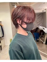 エミヲ 石川町(emiwo)&nbsp;emiwo小川『透明感ハイライトショート』立体感と動き