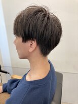 リュクスバトーバイトリコ 船橋南口店(Luxe BATEAU by tricot) オリーブベージュ×メンズマッシュ/20代30代40代