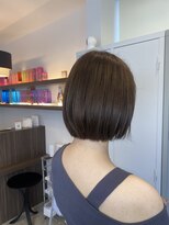 グランドール リュクス(Grandoll Luxe)&nbsp;ベージュ×ぷつっとボブ